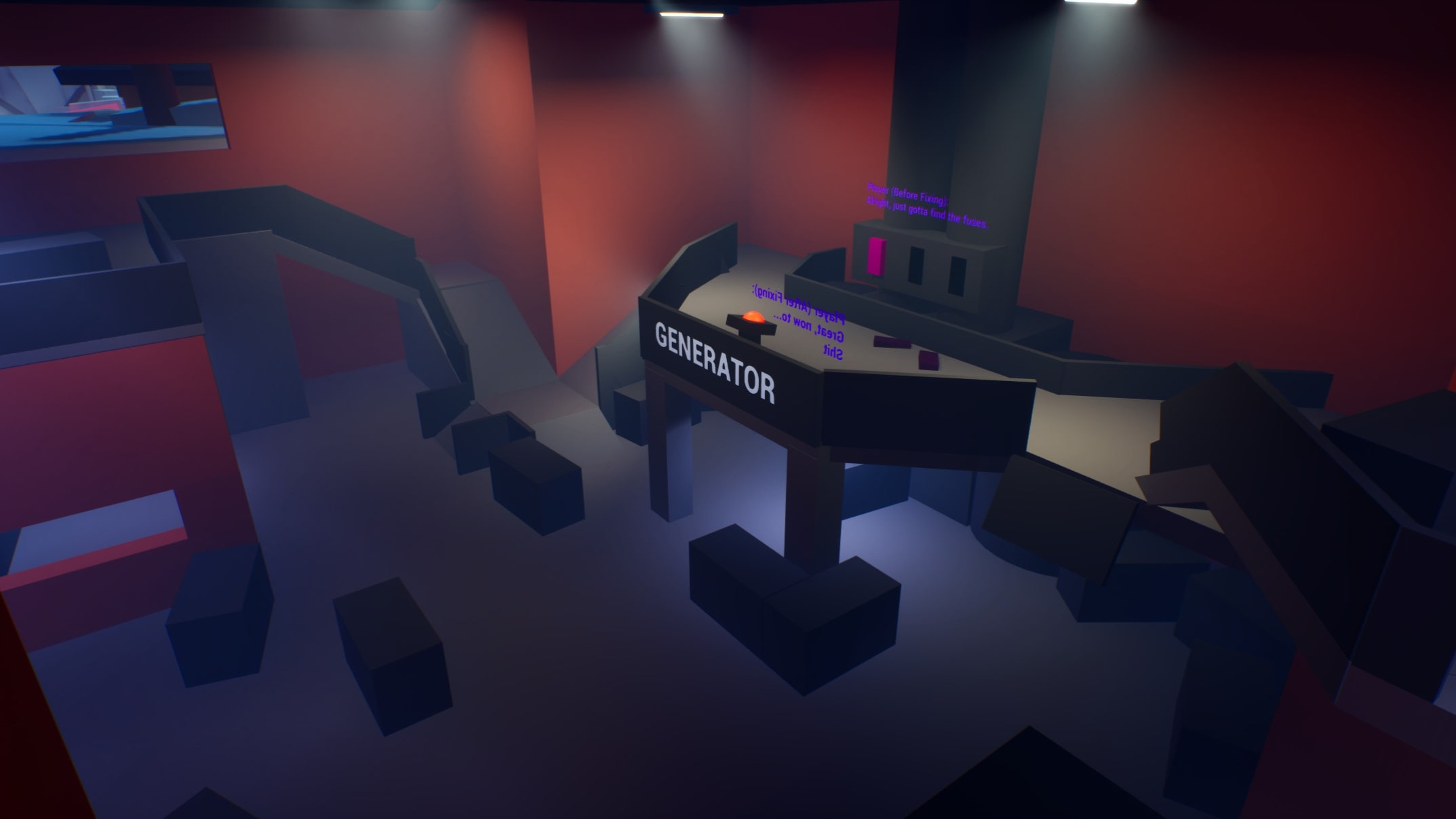 <b>Beat 7:</b> Garage & Generator